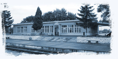 Станция Ельск - начало нашего скаутского лагеря